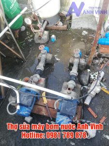 sửa chữa máy bơm nước